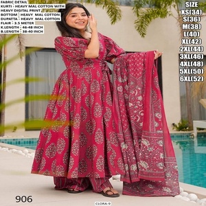 Pantalon Kurti Dupatta pour femmes d'excellente qualité pour les mariages du fournisseur indien - Product Image 6