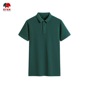 Chemises polo personnalisées Ryan Pro Gear pour hommes, style pull, avec logo personnalisé, conception ODM OEM - Product Image 2
