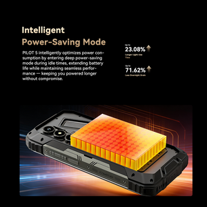 Oscal Pilot 5 6,67 pouces 120 Hz Android 16 Super Camping Light Haut-parleur puissant 8+256 Go 15000 mAh NFC 5G Smartphone robuste - Product Image 5