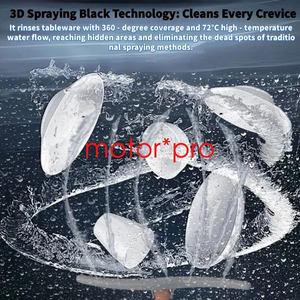 Lavavajillas de Sobremesa Portátil Mini, Máquina Automática para Lavar Platos de Sobremesa, 1000W - Product Image 6