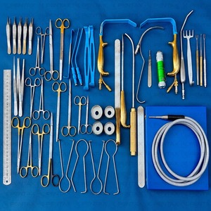 Juego de Instrumentos Quirúrgicos Manuales para Cirugía de Senos de Primera Calidad, 47 Piezas, Acero Inoxidable Alemán, Kit Quirúrgico para Aumento de Senos, Certificado CE, Pentax - Product Image 1
