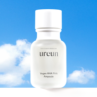 Ampoule Ureun Vegan AHA PHA : Soin végétalien raffermissant, nourrissant, vitalisant, éclaircissant, doux, luxueux, lissant et équilibrant