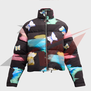 Blousons matelassés en duvet pour femmes – Coupe confortable, respirants, légers, coupe-vent, style streetwear, manteau bulle 2025 OEM - Product Image 1