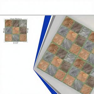 Azulejos de estacionamiento de cerámica rústica antigua de 400x400mm, 40x40cm, diseño Digital de porcelana, azulejos de suelo para exteriores de alta resistencia para uso en el baño - Product Image 1