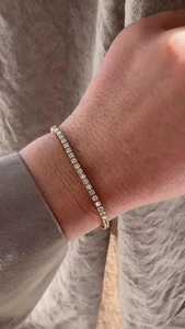4Ct Diamond Tennis Bracelets Round Lab Grown Classic Minimalist Statement Daily Wear Wedding Luxury Wholesale 14K 18K <b>Solid</b> <b>Gold</b> - Product Image 5