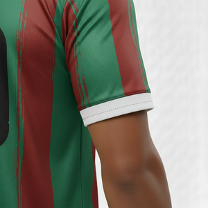 Ensemble d'uniformes de football personnalisés en gros, entièrement sublimés, coupe automatisée, design personnalisé, logo, nom d'équipe, séchage rapide, OEM - Product Image 4