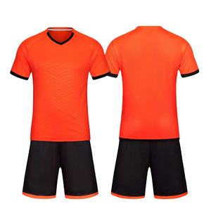 Nouveau dernier 2023 vente entière vêtements de football uniforme unisexe uniformes de football avec Logo personnalisé avec tissu 100% polyester - Product Image 3