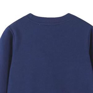 Sudaderas de Manga Larga de Color Sólido al por Mayor para Niñas, Suéteres Suaves Estampados para Niños - Product Image 5