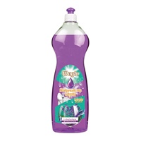 Liquide vaisselle jetable 750 ml, détergent à 30%-50% d'ingrédients actifs, parfum orange, citron, fraise, EUROSTAR, fabriqué à Istanbul