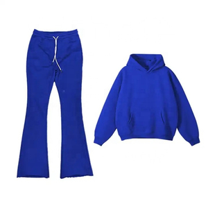 Chándal Morado con Capucha para Mujer, Manga Larga, Color Sólido, Corte Holgado Informal, para Otoño, con Cordón Ajustable y Bolsillos Laterales 2026 - Product Image 2
