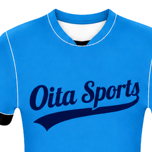 Blue Football <b>Jersey</b> <b>Short</b> Sleeve Shirt Breathable Athletic Team Uniform Training Wear Sports Apparel - Product Image 3