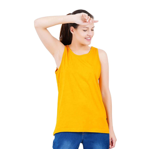 Débardeur en coton respirant et à séchage rapide pour femme, personnalisable, haute qualité, prix de gros disponible, excellent rapport qualité-prix - Product Image 1