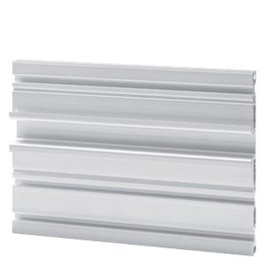 6ES7193-6MR00-0AA0 Riel de Sistema ET200SP de 482.6mm, Riel de Montaje DIN EN60715 Tipo B de Aluminio con Ranuras de Perfil de 6mm para 19 Pulgadas - Product Image 1