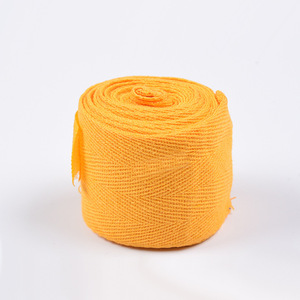 Bandages de boxe personnalisés en gros pour l'entraînement professionnel – Bandes de poignet élastiques en coton de haute qualité, respirantes, double usage - Product Image 4