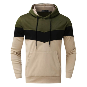 Mens Top Quality Comfortable Cotton Mix Polyester Men's Two-piece Trend Cardigan Hoodie Casual Sports Suit Men's <b>Set</b> Tracksuits - Product Image 3