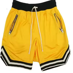 Pantalones Cortos Deportivos de Verano para Hombre 2026, con Logotipo Personalizado, 100% Algodón, Cintura Elástica, Estampado de Leopardo, Sublimación Deportiva, Casuales - Product Image 3