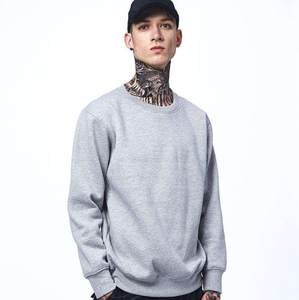 เสื้อสเวตเชิ้ตสีขาวคุณภาพสูง Urban High Street ไม่มีฮู้ด ไซส์ 5XL ทรงโอเวอร์ไซส์ คอกลม ไหล่ตก สไตล์สตรีทแวร์ ผ้าฝ้าย น้ำหนักเบา สวมใส่สบาย - Product Image 4