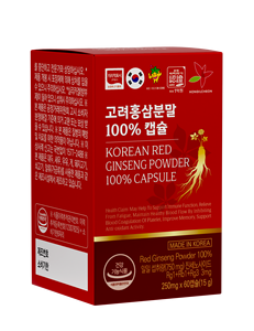 Korean Red Ginseng Capsule Powder <b>Extract</b> For Circulation And Vitality Enhancement - Product Image 1