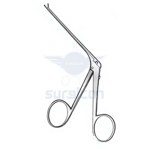 Micro Pinzas para Oído, Derechas, 110 mm de Longitud de Eje, 0.9 mm de Longitud de Copa, 1.0 mm de Ancho de Copa, Acero Inoxidable de Precisión, Microquirúrgicas ORL - Product Image 6