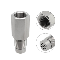 Adaptateur de capteur d'oxygène en acier inoxydable pour mini catalyseur M8 * 1.5