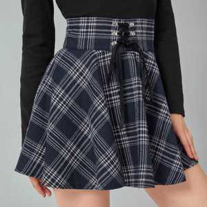 Minifalda Escocesa para Mujer, Falda Corta Plisada para Niñas Escolares, Falda Escocesa de Verano para Mujer, Moda Femenina para Actividades al Aire Libre - Product Image 6