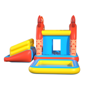 Casa de rebote inflable <span class=keywords><strong>para</strong></span> niños de PVC blanco, pequeño castillo hinchable <span class=keywords><strong>para</strong></span> <span class=keywords><strong>fiestas</strong></span> <span class=keywords><strong>infantiles</strong></span>, modelo de salto <span class=keywords><strong>para</strong></span> entretener a los jóvenes - Product Image 5