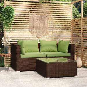 Conjunto de Muebles de Jardín Color Marrón - Product Image 1