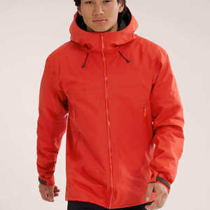 Chaqueta Impermeable para Hombre, para Senderismo al Aire Libre, Cortavientos, con Capucha, Chaqueta de Montaña, Transpirable, para Trekking y Montañismo - Product Image 3