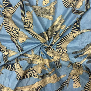 New Arrival Handmade Eco-Friendly Organic Cotton Fabric Lightweight Sanganeri Printed Clothing for Boys Home Curtains & Covers - Product Image 1