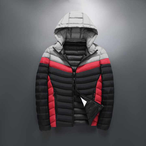OEM ODM <b>Service</b> Acceptable Hot Selling Winter Lightweight Puffer Hooded Water Resistant Puffer Jacket In Low Rates - Product Image 4