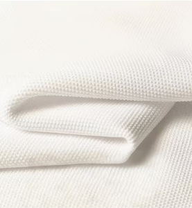 Classic Solid Color Men's Eco-Friendly Polyester Jersey Knitted Breathable Anti-Wrinkle Quick Dry Turn-Collar Long Sleeve <b>Shirt</b> - Product Image 5