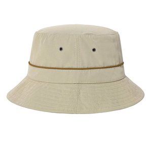 Premium Custom Unisex Bucket Hat Wholesale Embroidered Printed Logo 100% Cotton Cotton Linen Sun Hat OEM ODM Custom <b>Label</b> - Product Image 1