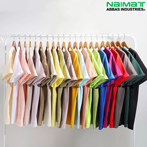 Camiseta Clásica de Cuello Redondo de Alta Calidad para Hombre, Transpirable, de Algodón Peinado, Color Sólido, Informal, para Verano - Product Image 6