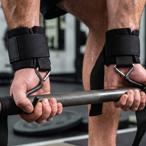 Workout Fitness Wear Lifting Straps Hook Heavy Duty Power Lifting Prong Hook Pull Up Wrist Support Weightlifting Hooks Neoprene - Product Image 6