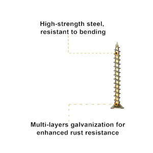 Kit para colgar en la pared de 270 piezas con <span class=keywords><strong>5</strong></span> tamaños de anclajes y tornillos para paneles de yeso-Reemplazo de clavos para colgar imágenes para decoración de hogar/Oficina - Product Image 2