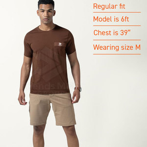 เสื้อยืดสตรีทแวร์ผู้ชาย MOQ ต่ำ ผ้าฝ้าย 100% ระบายอากาศได้ดี น้ำหนักเบา เป็นมิตรกับสิ่งแวดล้อม แห้งเร็ว รับสกรีนโลโก้ - Product Image 6