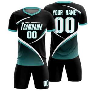 Maillot de football personnalisé, uniforme d'équipe personnalisé, kit adulte unisexe, polyester respirant, impression par sublimation, service OEM - Product Image 3