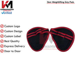 Custom Team Grip Pad Men Women Gym Weightlifting Deadlift OEM Supplier - Product Image 5