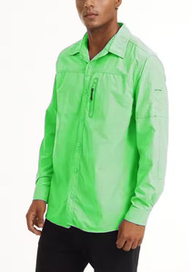 Camisas de Pesca de Manga Larga con Tela Suave al Tacto, Servicio Personalizado, Fabricante de Ropa de Pesca, Prendas Cómodas para Pescar - Product Image 3