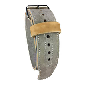 Cinturón de Cuero Resistente con Hebilla para Levantamiento de Pesas, para Entrenamiento Físico y Gimnasio, Proporciona Soporte Confiable para la Espalda - Product Image 1