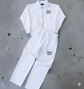 Ensemble de survêtement court réfléchissant pour hommes Rexfit Sports, coupe-vent de course, vente en gros - Product Image 2