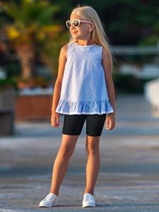 Women's Solid Color Knitted Shorts Elastic Waist Casual Breathable Activewear Pants in Black Purple <b>Pink</b> Mint Yellow Light <b>Pink</b> - Product Image 2