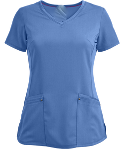 High Quality <b>Scrub</b> <b>Top</b> Stretch Hospital Nursing <b>Scrub</b> Shirts - Product Image 5