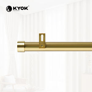 KYOK Customizable Telescopic High-Quality <b>Metal</b> OEM Manufacturing <b>Curtain</b> Rods - Product Image 2