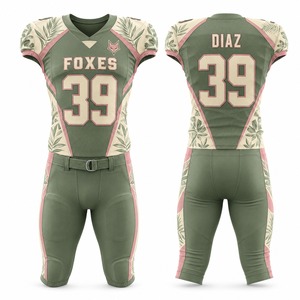 Uniformes de football américain en gros, sur mesure, performance athlétique professionnelle, confectionnés sur mesure, sublimation, broderie, impression - Product Image 5