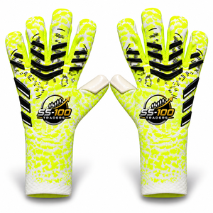 Gants de gardien de but de qualité supérieure avec mousse adhérente sur la paume et un soutien confortable pour les mains, parfaits pour l'entraînement, les matchs et le jeu régulier. - Product Image 5
