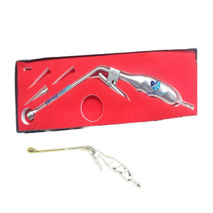Ensemble de ligature hémostatique manuel à tête unique en acier inoxydable pour hémorroïdes, outil chirurgical proctologique colorectal de classe I pour usage clinique - Product Image 1