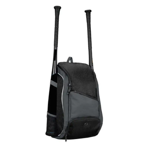 Mochila para Bate de Béisbol Azul Rey y Gris Carbón, Ligera, Impermeable, de Poliéster, Lista para Juego, Personalizada de Fábrica, Muestra Gratis, Nueva Llegada - Product Image 1
