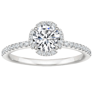 Elegant White Silver <b>Crystal</b> <b>Ring</b> for Women Bridal Wedding Engagement Anniversary Fashion Jewelry - Product Image 4