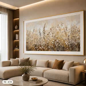 Gallery-Grade Floral Oil <b>Canvas</b> Print HALO Authentic Vietnam Edition HALO Brand Original Handmade <b>Canvas</b> Painting <b>Frame</b> F6-A10 - Product Image 4